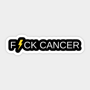 F*CK CANCER Sticker